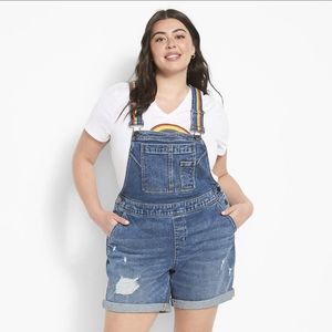 Rainbow Pride Strap Shortalls 🌈